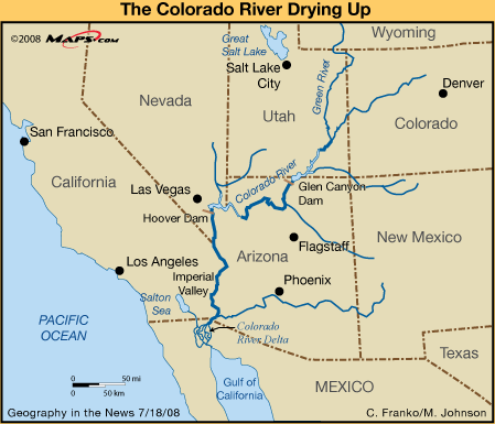 Направление реки колорадо. Река Колорадо на карте. Река Колорадо на карте Северной Америки. Где находится река Колорадо на карте. Показать на карте Северную Америку и реку Колорадо.